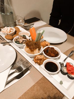 Mixed Appetizers at Haiku in Palermo