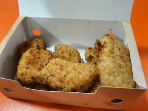 Yummy nuggets, one of the best i've had at La Trocadero in Barcelona