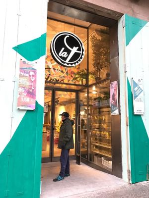 La Trocadero restaurant  entrance . at La Trocadero in Barcelona