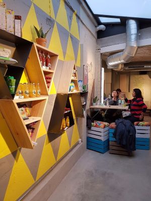 Dining area at La Trocadero at La Trocadero in Barcelona