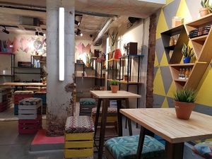 interior at La Trocadero in Barcelona