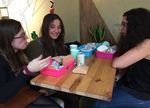 La trocadero's atmosphere at La Trocadero in Barcelona