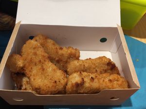 Seitan nuggets are nothing short of immensec at La Trocadero in Barcelona