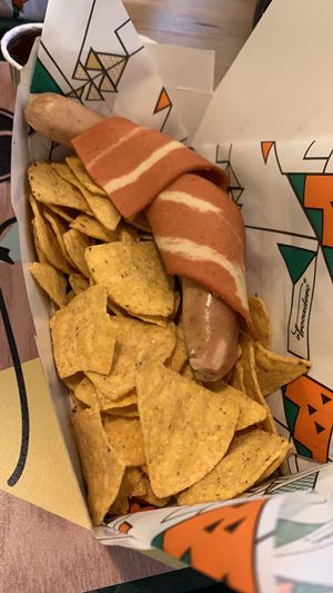 This can be the gluten free option! Delicious! at La Trocadero in Barcelona