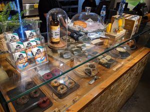 vegan doughnuts at La Trocadero in Barcelona