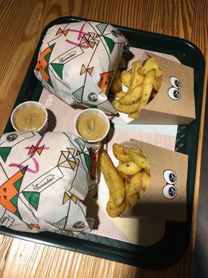 2 Burger Menus  at La Trocadero in Barcelona