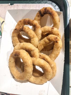 Onion Rings at La Trocadero in Barcelona