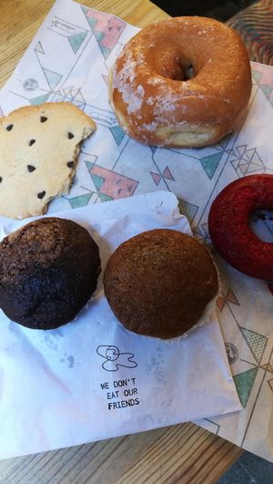 All the sweets we tried!  at La Trocadero in Barcelona