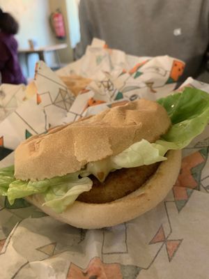 Chicken patty - also amazing! at La Trocadero in Barcelona