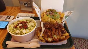 And the food! at La Trocadero in Barcelona