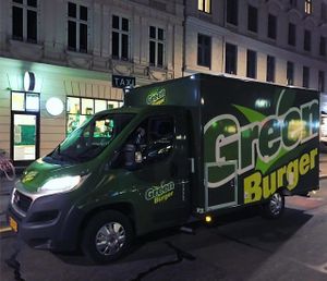 New FoodTruck at GreenBurger FoodTruck in Copenhagen