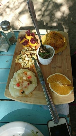 'vegan bites' at Noguis in Tamarindo