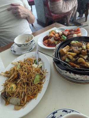 Part of the vegan set menu at Saigon68 in Sheffield