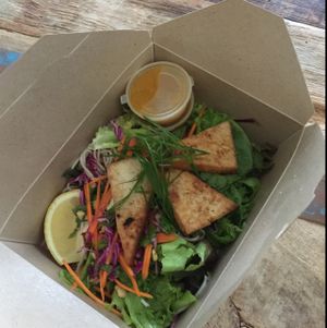 Tofu Ginger Miso at Lotus Leaf Asian Salads in Port Douglas