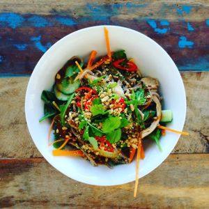 Sesame Bowl at Lotus Leaf Asian Salads in Port Douglas