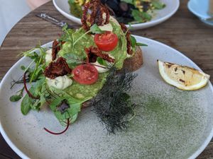 Breakfast at Ruby Lane Wholefoods in Manly