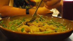 Aglio-Olio Orecchiette - RM17.90 (as of 2017) at BMS Organics in Penang