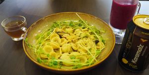 Aglio-Olio Orecchiette - RM17.90 (as of 2017) at BMS Organics in Penang