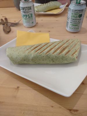 Kebab wrap at Mie Vie in Ghent