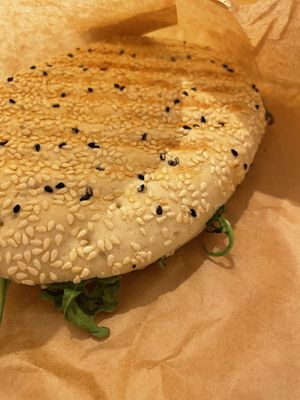 Mozzarella panini   at Mie Vie in Ghent