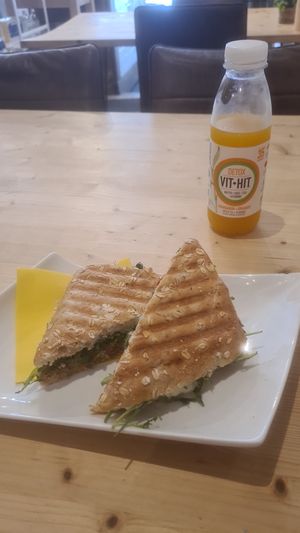 Mozarella tomato panini at Mie Vie in Ghent