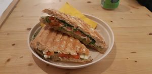 Mozzarella panini at Mie Vie in Ghent