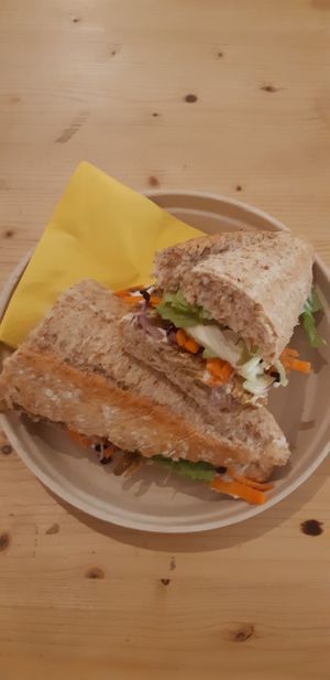 Kebab bread at Mie Vie in Ghent