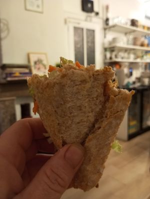 The best sandwich in town at Mie Vie in Ghent