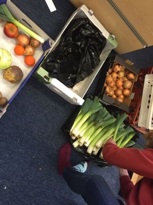 Weekly vegbag at The Corner in Aberdeen