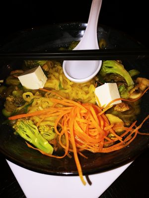 Sopa Ramen Vegana at Kappa Sushi in La Fortuna