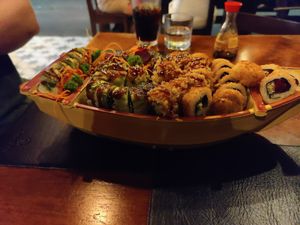 Vegano Sushi Boat 💚 at Kappa Sushi in La Fortuna
