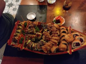 Vegano Sushi Boat 🤤🌱✌️ at Kappa Sushi in La Fortuna