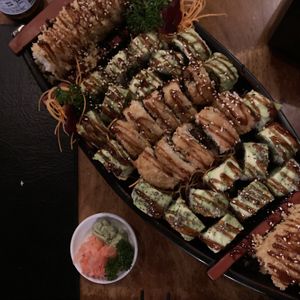   at Kappa Sushi in La Fortuna