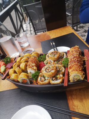  at Kappa Sushi in La Fortuna