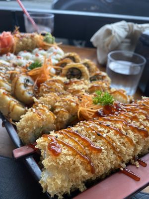   at Kappa Sushi in La Fortuna
