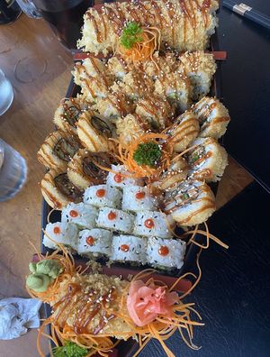   at Kappa Sushi in La Fortuna