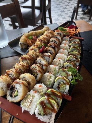   at Kappa Sushi in La Fortuna