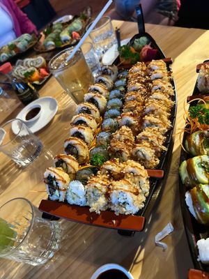 Vegan sushi boat #2  at Kappa Sushi in La Fortuna