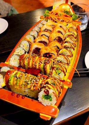  at Kappa Sushi in La Fortuna