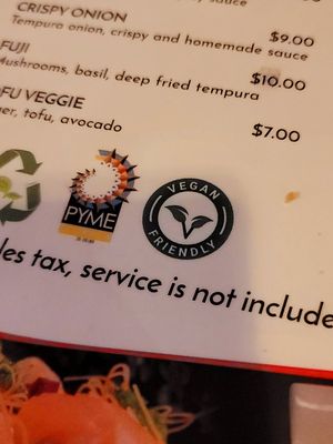  at Kappa Sushi in La Fortuna