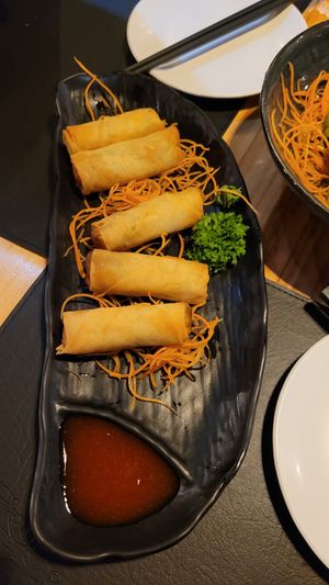 Spring Rolls at Kappa Sushi in La Fortuna