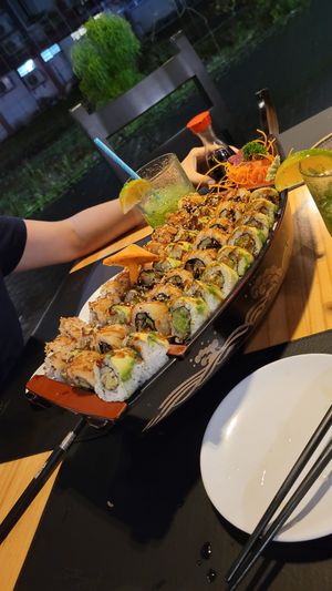  at Kappa Sushi in La Fortuna