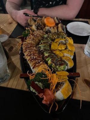   at Kappa Sushi in La Fortuna