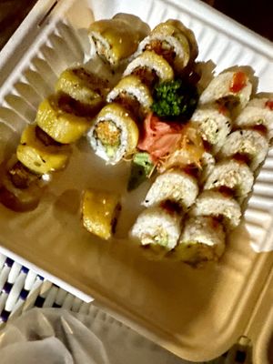   at Kappa Sushi in La Fortuna