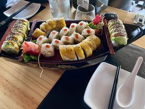 Boat  at Kappa Sushi in La Fortuna