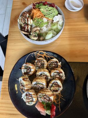   at Kappa Sushi in La Fortuna