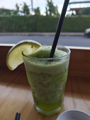 Basil Lemonade at Kappa Sushi in La Fortuna