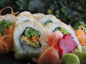 Vainica at Kappa Sushi in La Fortuna