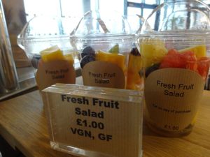 Fresh Fruit Salad (Vegan & Gluten Free) at Riverside Cafe in Leicester