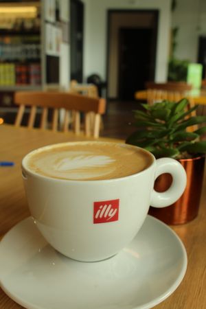 Illy Coffee at Riverside Cafe in Leicester